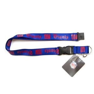New York Giants NFL Old English Lanyard